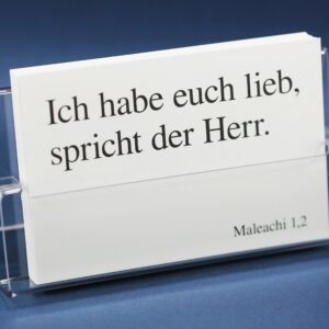 Ständer für Bibelkarten A7