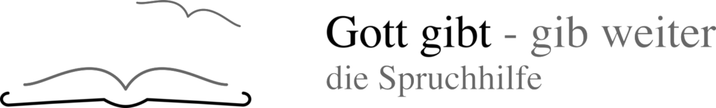 Gott gibt gib weiter